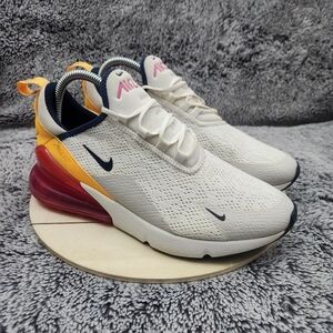 Nike Air Max 270 'Sorbet' White/Laser Fuchsia Shoes Women’s Size 9